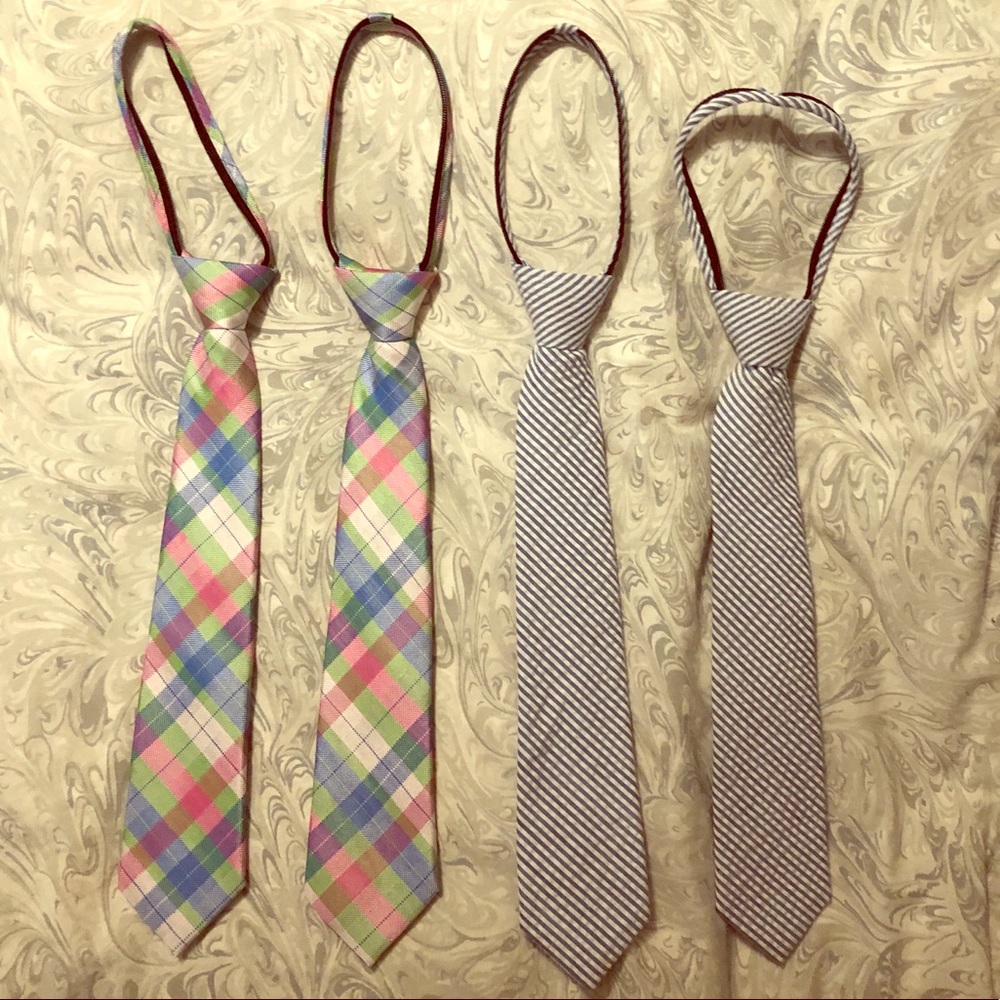 COPY - Set of 4 boys ties.  2 matching sets